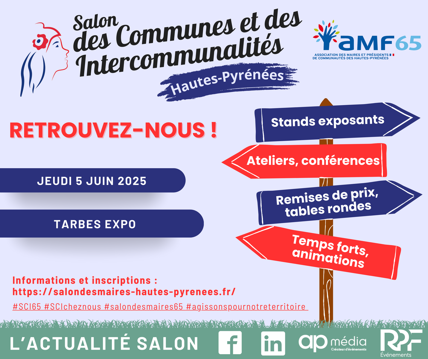 3ème Edition – Salon des Communes et des Intercommunalités des Hautes-Pyrénées